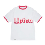 T-shirt blanc lipton